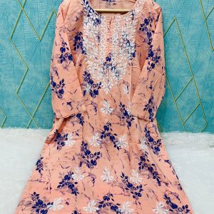 Rayon print kurti